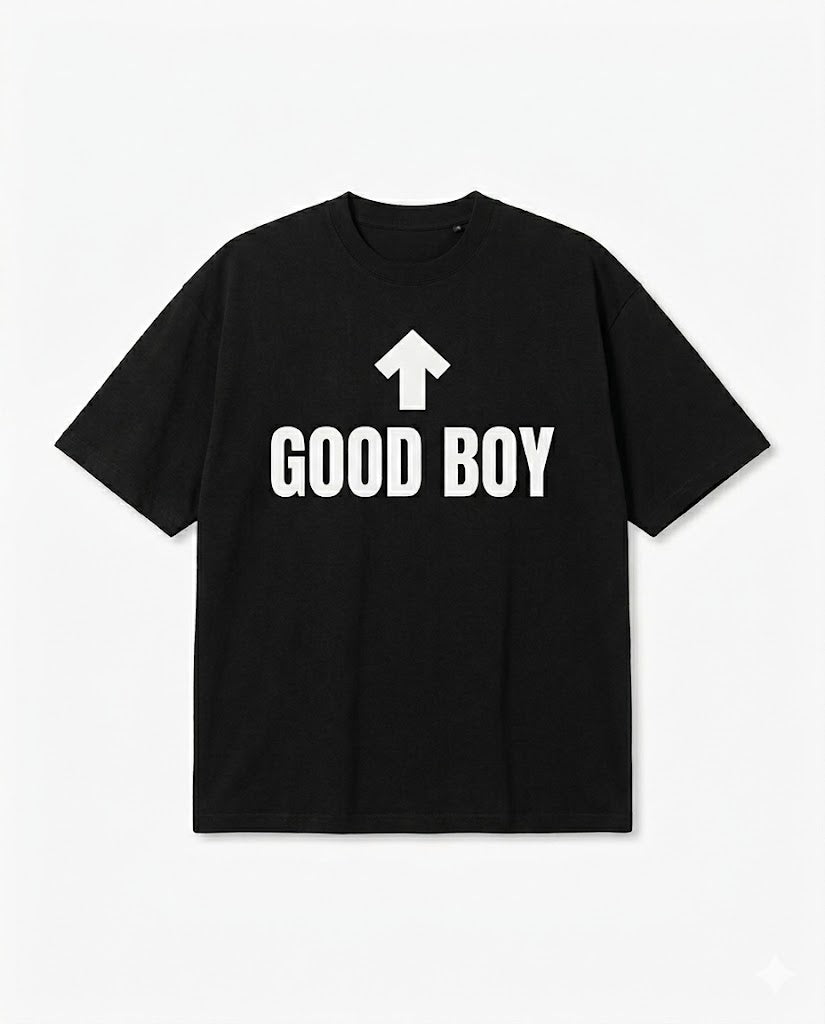 Good Boy Oversized Streetwear T-Shirt