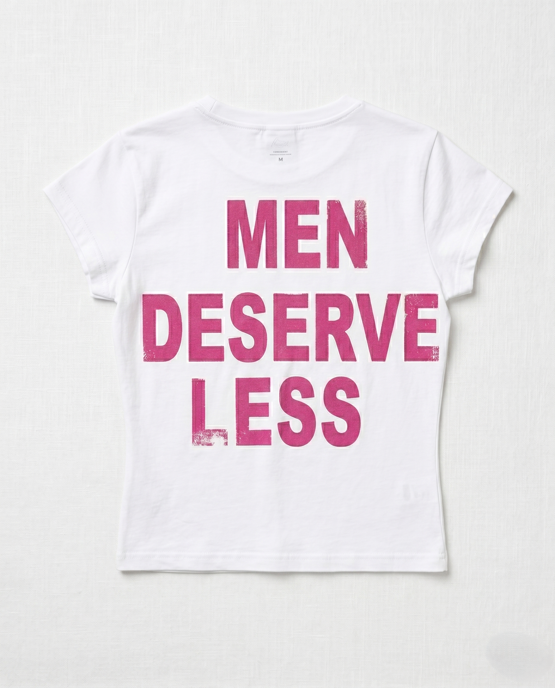 Men Deserve Less Cropped Top