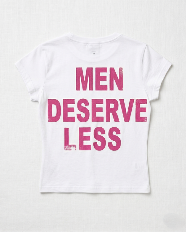 Photo of Men Deserve Less Cropped Top