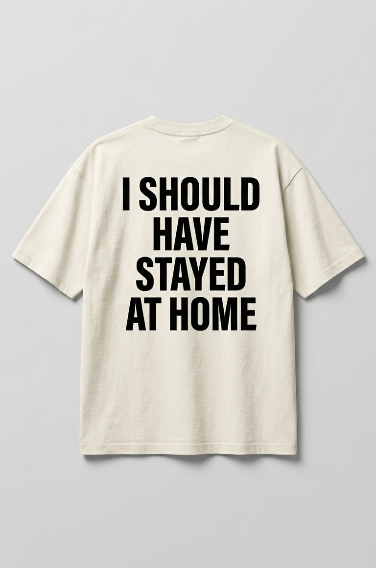 Miss My Home So Much Oversized Streetwear T-Shirt (Copy) (Copy)