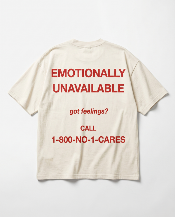 Photo of Not Available Oversized Streetwear T-Shirt