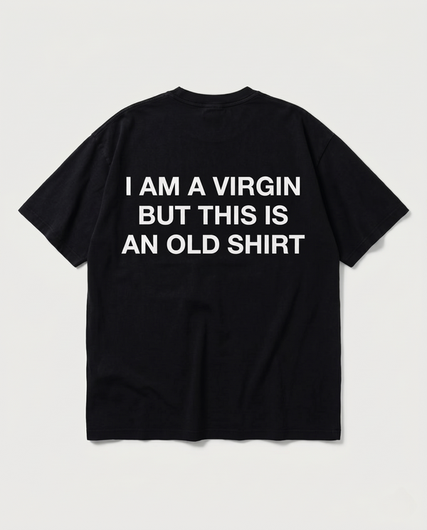 Photo of I Am A Virgin Oversized Streetwear T-Shirt