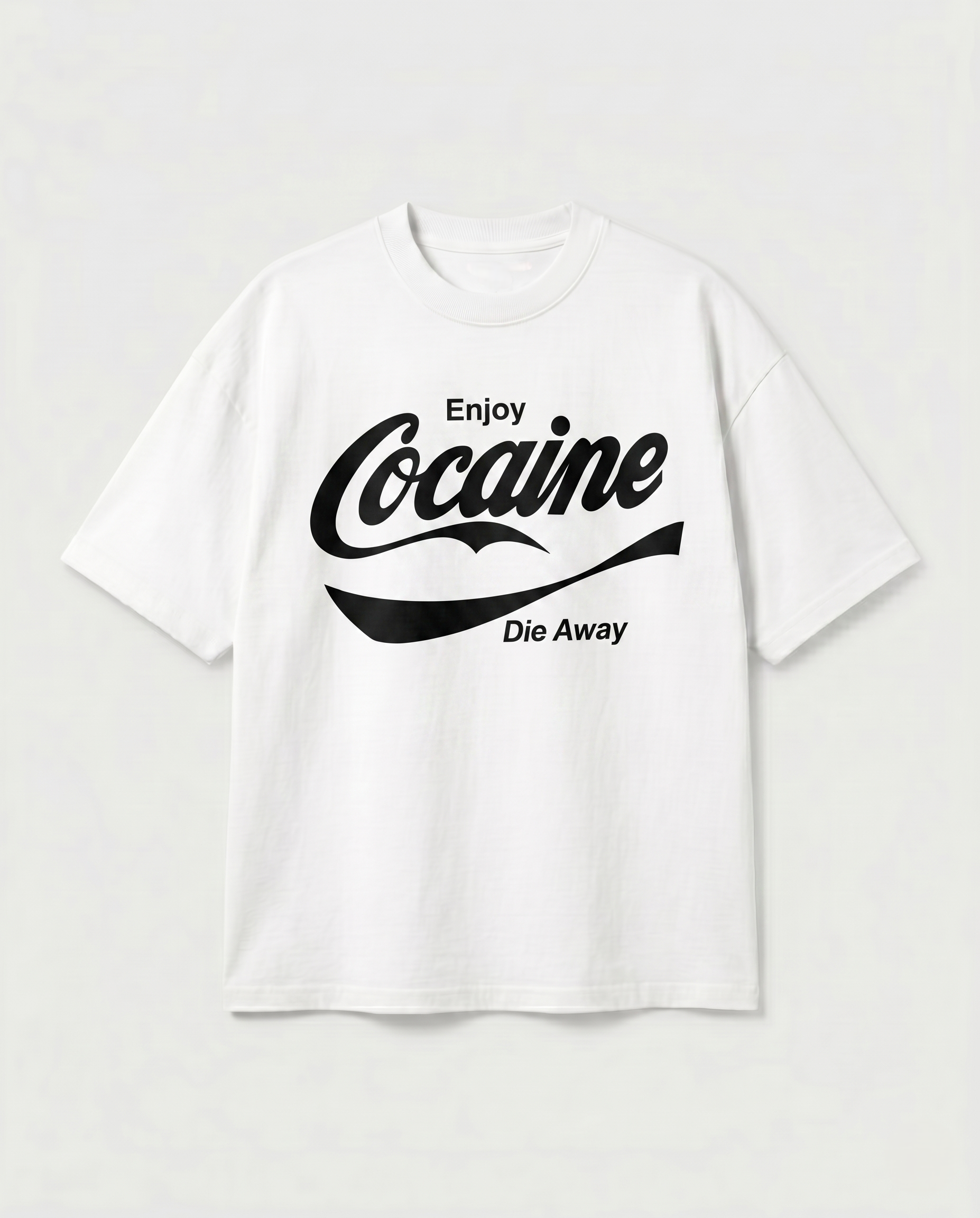 Cocaine Oversized Streetwear T-Shirt