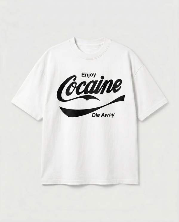 Photo of Cocaine Oversized Streetwear T-Shirt