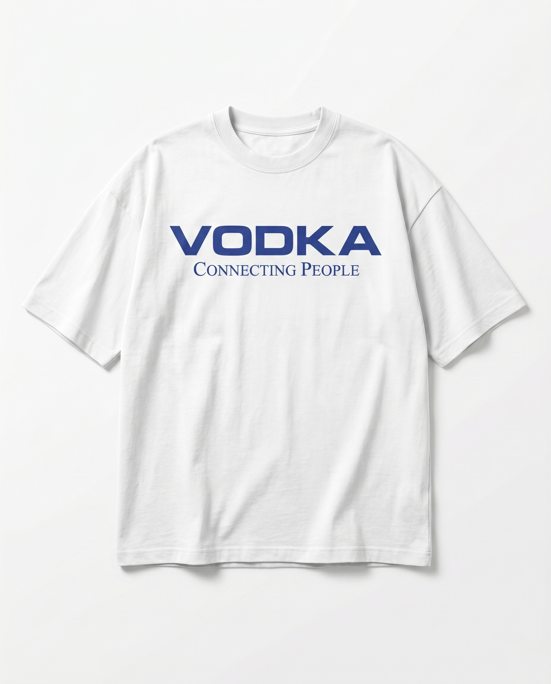 Vodka Oversized Streetwear T-Shirt