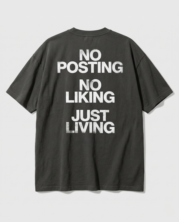Photo of Just living Oversized Streetwear T-Shirt