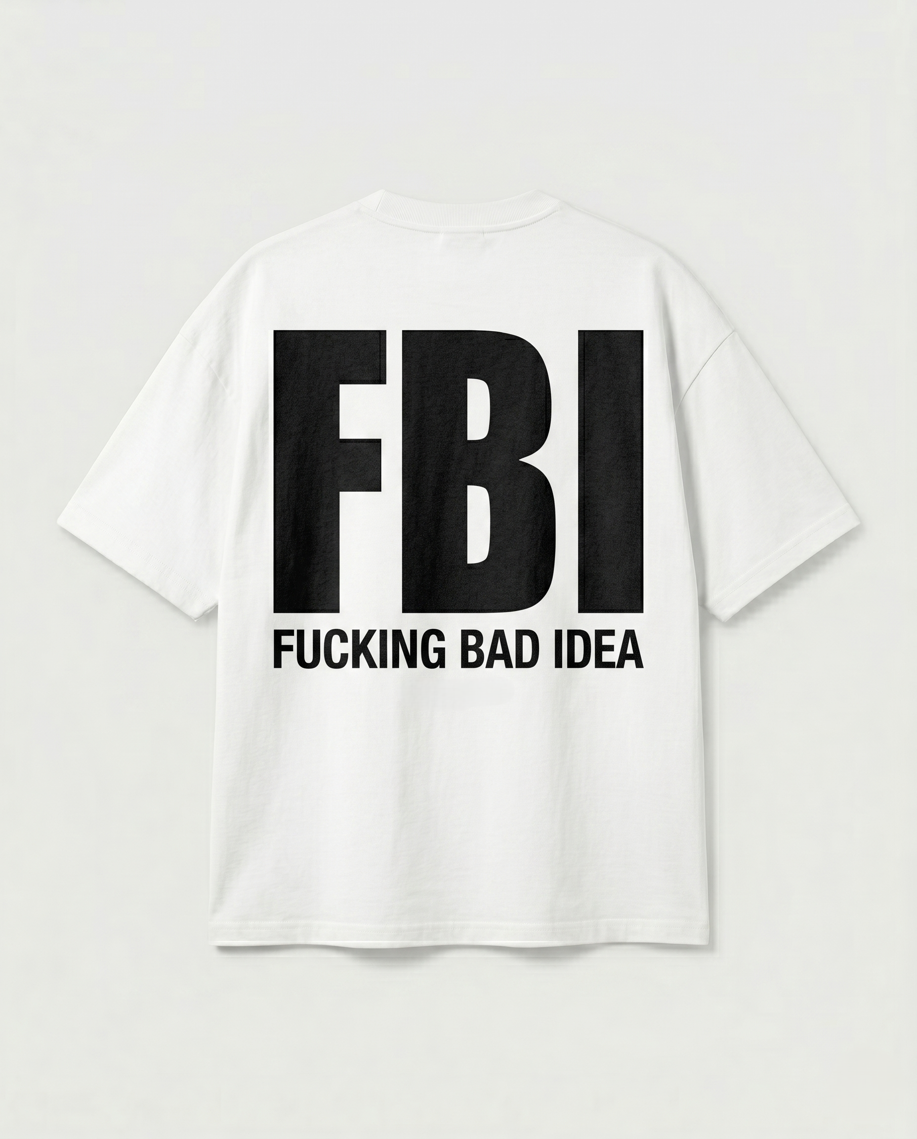 FBI Oversized Streetwear T-Shirt