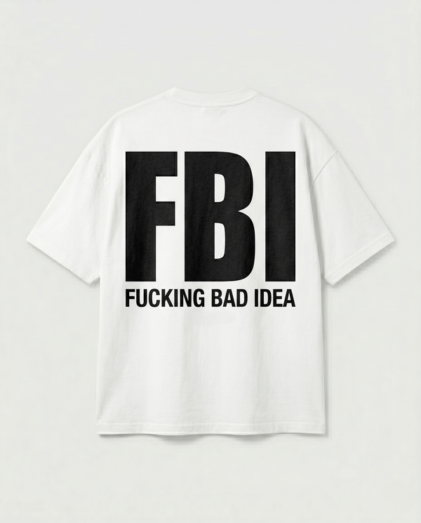 Photo of FBI Oversized Streetwear T-Shirt